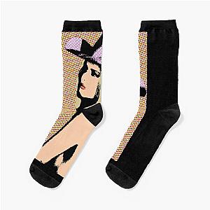 Lover Gifts Maren Morris Pop Art Bleached Socks