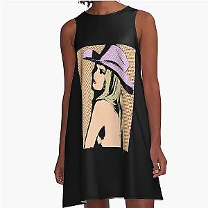 Lover Gifts Maren Morris Art sublimated Bleached A-Line Dress
