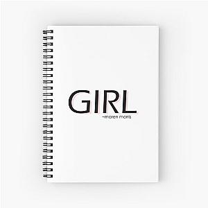 Girl by Maren Morris Spiral Notebook