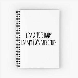 Maren Morris 80s Mercedes Spiral Notebook