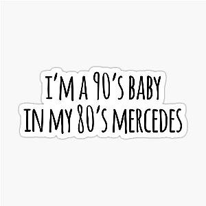 Maren Morris 80s Mercedes Sticker