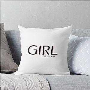Girl by Maren Morris Throw Pillow