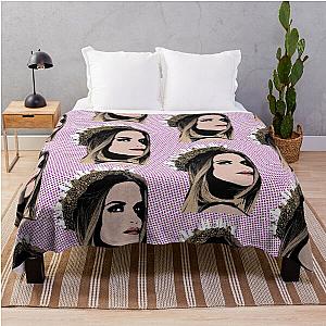 Maren Morris pop art throw blanket