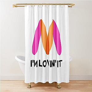 Mariah Carey Mcdonalds, im lovin- it, Christmas Gift ideas   Shower Curtain