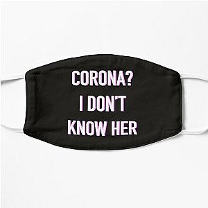 Corona? I Don’t Know Her - Mariah Carey Flat Mask