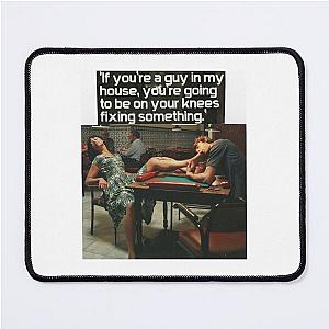 On Your Knees Feminist Woman Power Girlboss Mariah Carey Quote Mouse Pad