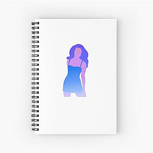 Line art Mariah Carey Spiral Notebook