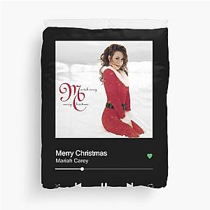 Christmas T-ShirtMariah Carey - Merry Christmas Duvet Cover