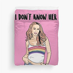 Mariah Carey - I Don't Know Her  Duvet Cover