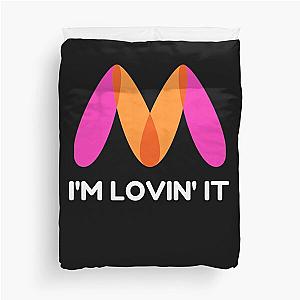 Mariah Carey Mcdonalds, im lovin' it, Christmas Gift ideas Duvet Cover