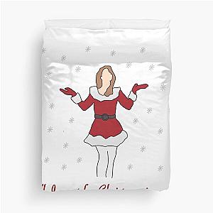 Mariah Carey All I Want For Christmas Is Snow Duvet Cover