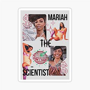Mariah The Scientist Poster Sticker