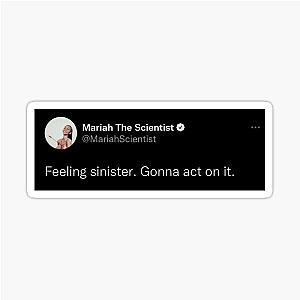 Mariah the Scientist tweet sticker