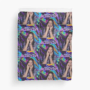 First day of Mariah Scientist Trippy Design Vintage Style Art Duvet Cover