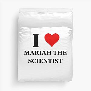 I Heart Mariah The Scientist Duvet Cover