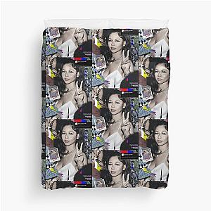 Mariah the Scientist Collage Duvet Cover