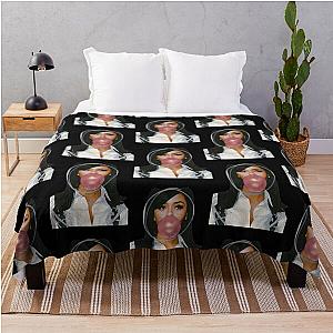 Mariah the Scientist Bubble Gum Throw Blanket