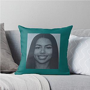 Mariah the scientist throw pillow