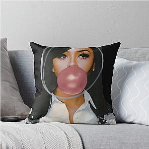 Mariah The Bubblegum Throw Pillow