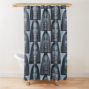 Mariah Scientist Tee Shower Curtain