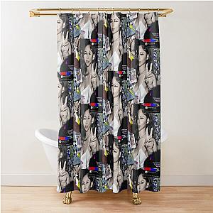 Mariah the Scientist Collage Shower Curtain