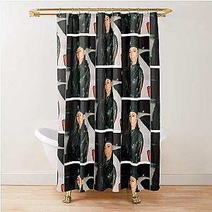Mariah the Scientist Tee Shower Curtain
