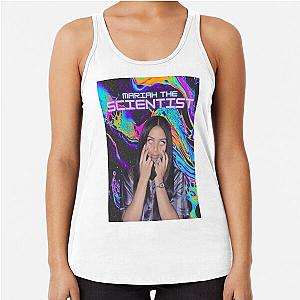 First Day Of Mariah Scientist Trippy Design Vintage Style Art Racerback Tank Top