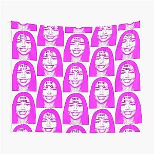 Free Thug Mariah Tapestry