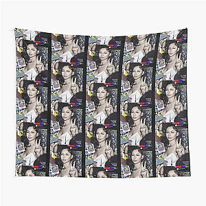 Mariah the Scientist Collage Tapestry