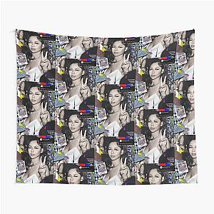 Mariah Scientist Collage Tapestry