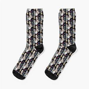 Mariah the Scientist Collage Socks