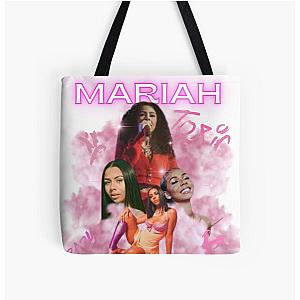 Mariah Scientist Graphic Tee All Over Print Tote Bag