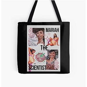 Mariah Scientist Poster All Over Print Tote Bag