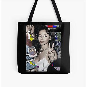 Mariah the Scientist Collage Poster Tote Bag