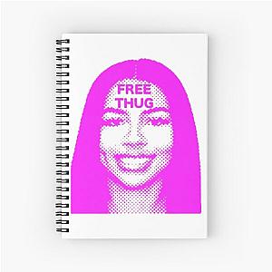 Free Thug Mariah Spiral Notebook