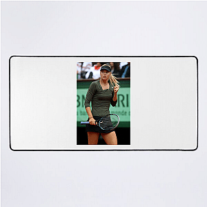 Maria Sharapova The Queen Of The Court Maria Sharapova Mouse Pads