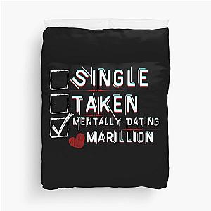 Mentally Dating Marillion Duvet Cover