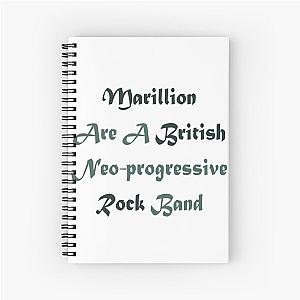 marillion Spiral Notebook