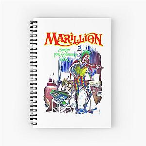 brithis rock MARILLION Classic  Spiral Notebook