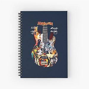 Marillion Guitar Signatures    Spiral Notebook