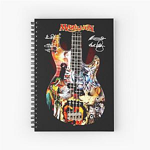 Marillion guitar signatures Spiral Notebook