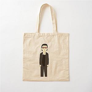 April Marilyn Manson Walking Cotton Tote Bag