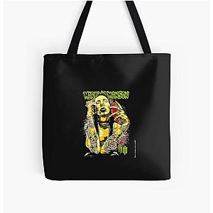 Marilyn Manson Classic T-Shirt All Over Print Tote Bag