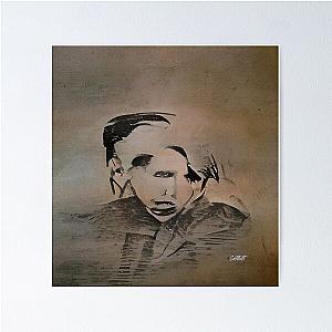 Marilyn Manson Fine Art Portrait - Dark - Gothic - Marilyn Manson Poster