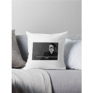 marilyn manson meme Throw Pillow