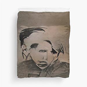 Marilyn Manson Fine Art Portrait - Dark - Gothic - Marilyn Manson Duvet Cover