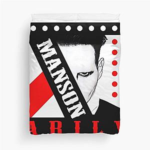 90s Music Marilyn Manson - Music Lover  Duvet Cover