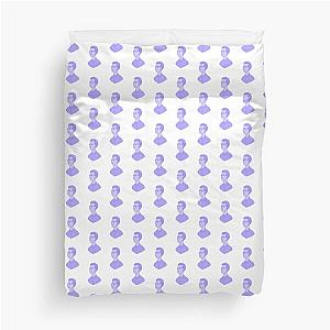 Purple Marilyn Manson Duvet Cover