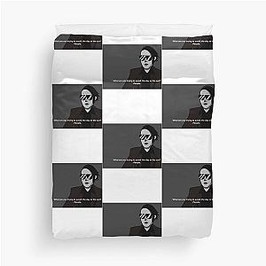 marilyn manson meme Duvet Cover