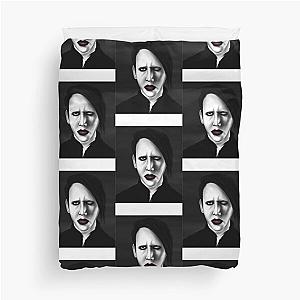 Marilyn Manson Graphic Design  Duvet Cover